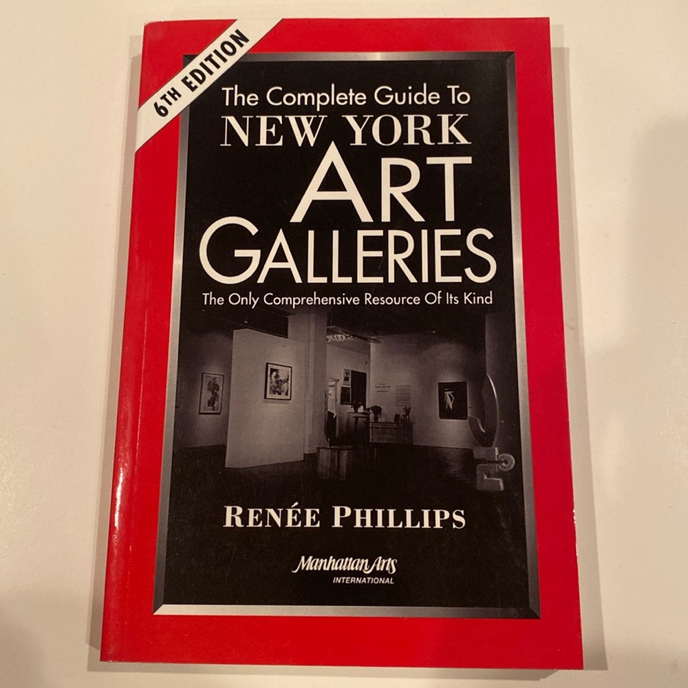 “The Complete Guide to New York Art Galleries,” Paperback
